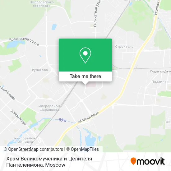 Храм Великомученика и Целителя Пантелеимона map