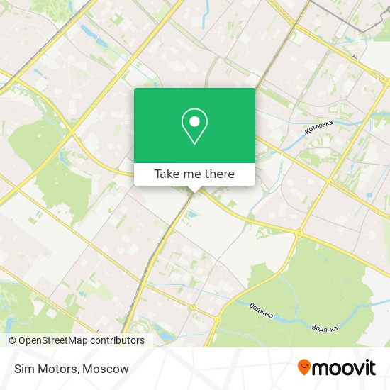 Sim Motors map