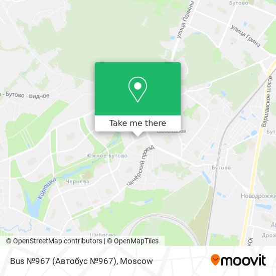 Bus №967 (Автобус №967) map