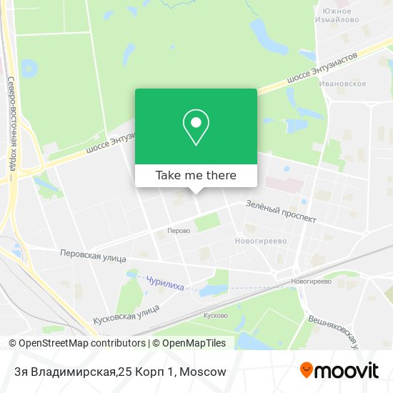 3я Владимирская,25 Корп 1 map