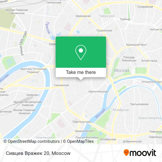 Сивцев Вражек 20 map