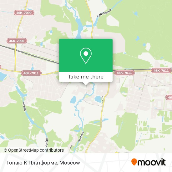 Топаю К Платформе map