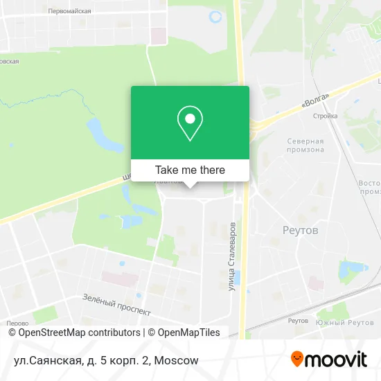 ул.Саянская, д. 5 корп. 2 map