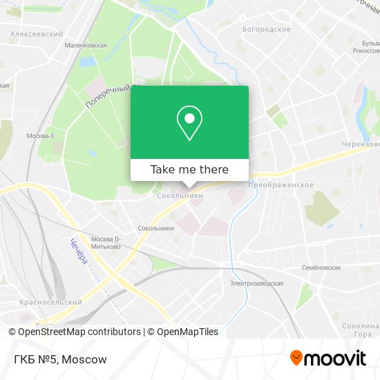 ГКБ №5 map