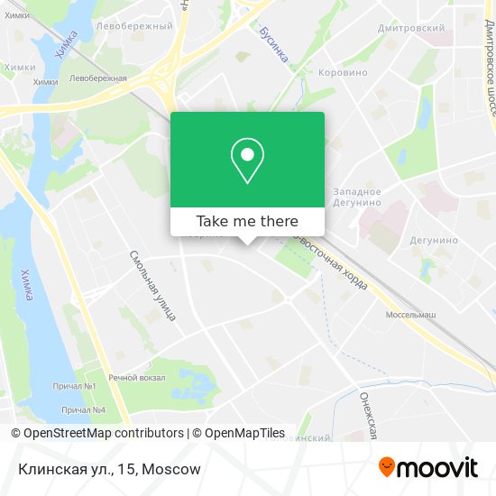 Клинская ул., 15 map