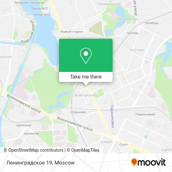 Ленинградское 19 map