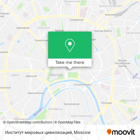 Институт мировых цивилизаций map