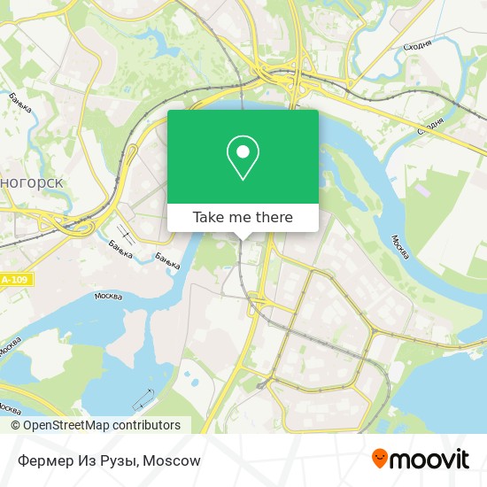 Фермер Из Рузы map