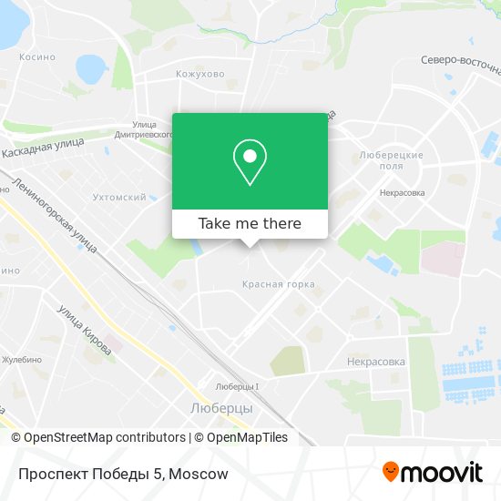 Проспект Победы 5 map
