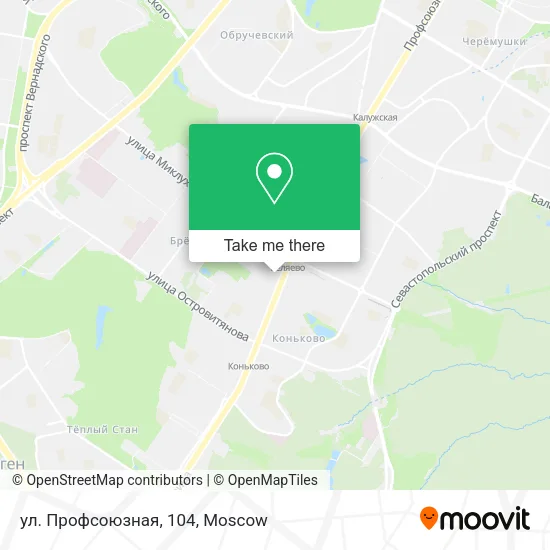 ул. Профсоюзная, 104 map