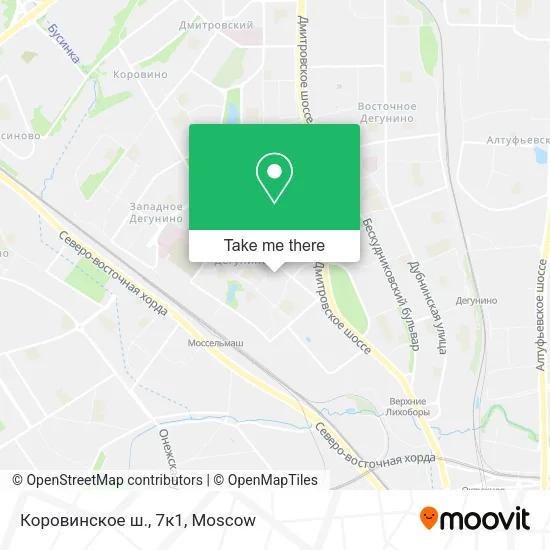 Коровинское ш., 7к1 map