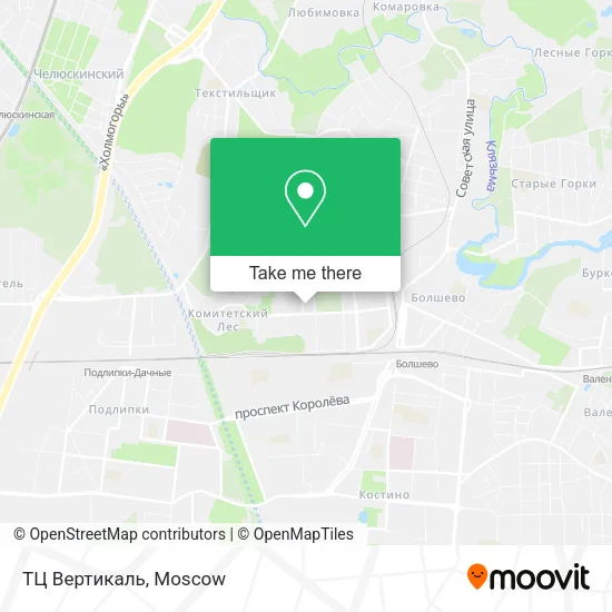 ТЦ Вертикаль map