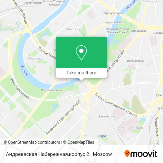 Андреевская Набережная,корпус 2. map