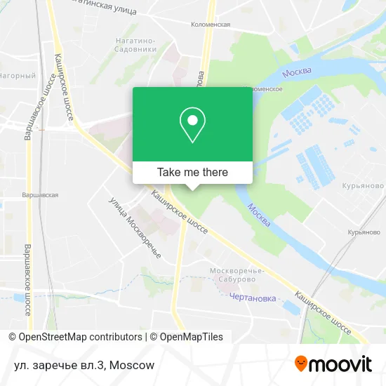 ул. заречье вл.3 map