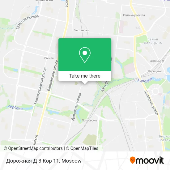 Дорожная Д 3 Кор 11 map