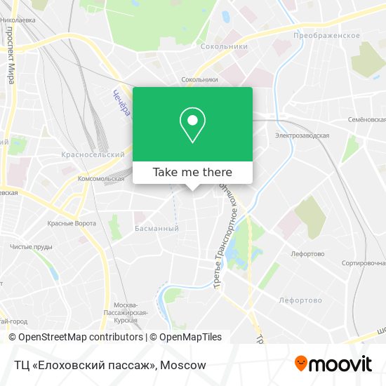 ТЦ «Елоховский пассаж» map