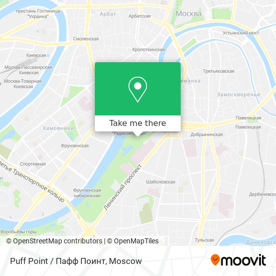 Puff Point / Пафф Поинт map