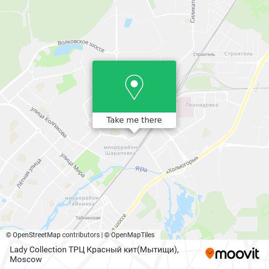 Lady Collection ТРЦ Красный кит(Мытищи) map