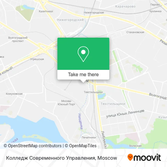 Колледж Современного Управления map