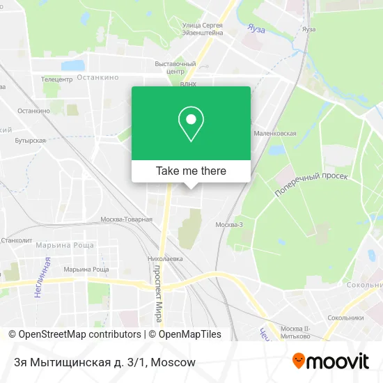 3я Мытищинская д. 3/1 map