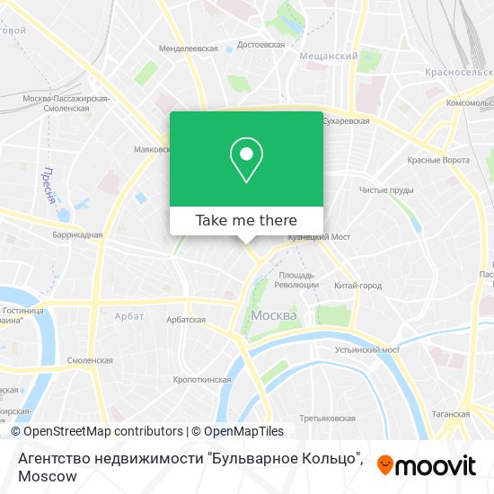 Агентство недвижимости "Бульварное Кольцо" map