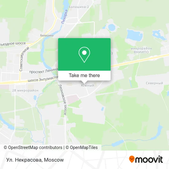 Ул. Некрасова map