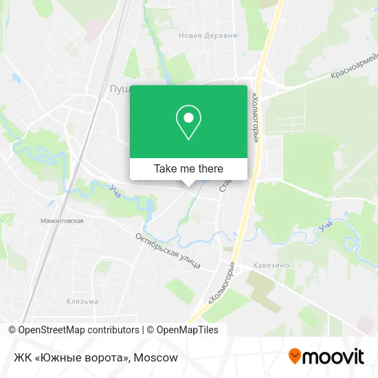 ЖК «Южные ворота» map