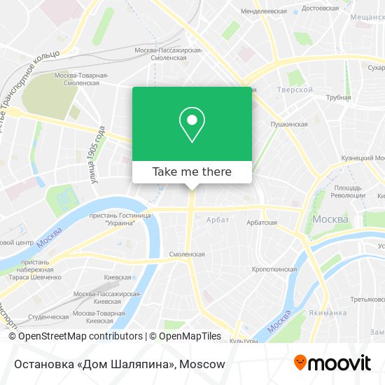 Остановка «Дом Шаляпина» map