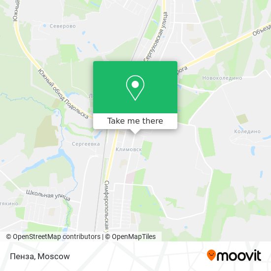 Пенза map