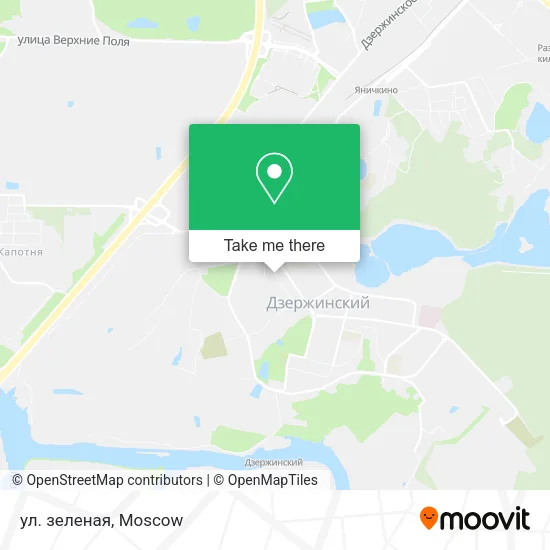 ул. зеленая map