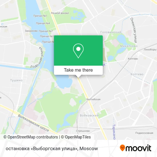 остановка «Выборгская улица» map