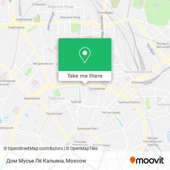 Дом Мусье Лё Кальяна map