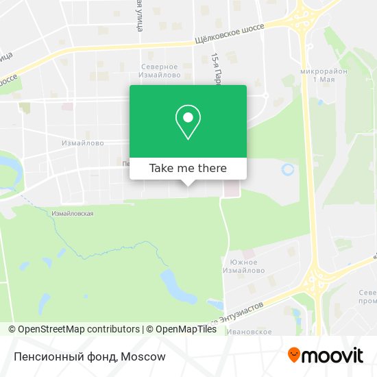 Пенсионный фонд map