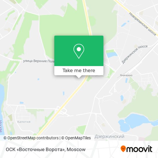 ОСК «Восточные Ворота» map