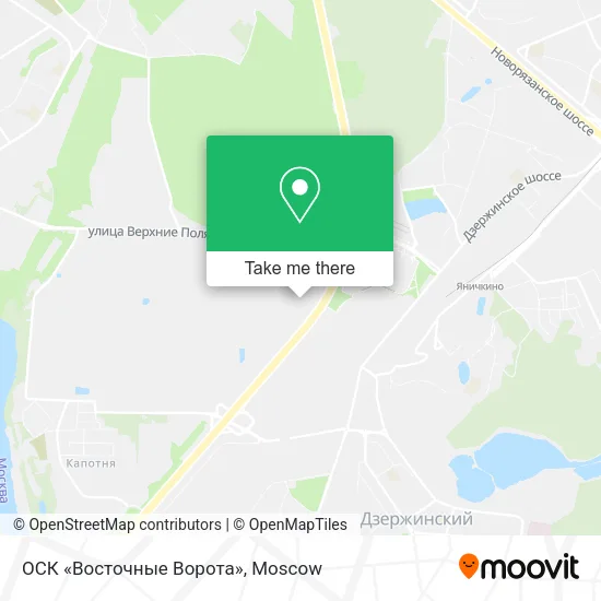 ОСК «Восточные Ворота» map