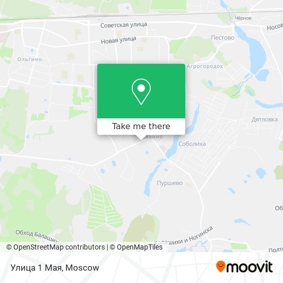 Улица 1 Мая map