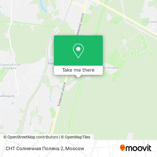 СНТ Солнечная Поляна 2 map