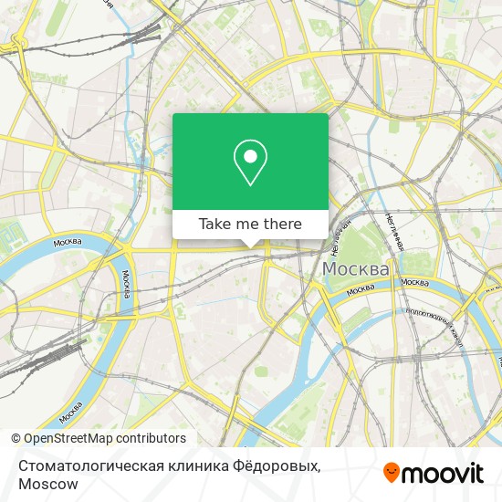 Стоматологическая клиника Фёдоровых map