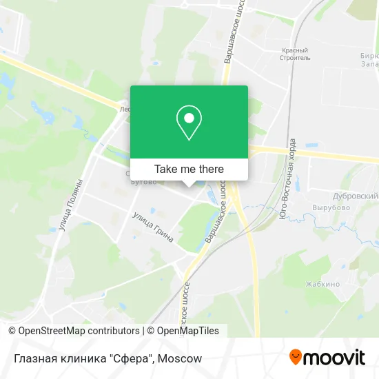 Глазная клиника "Сфера" map