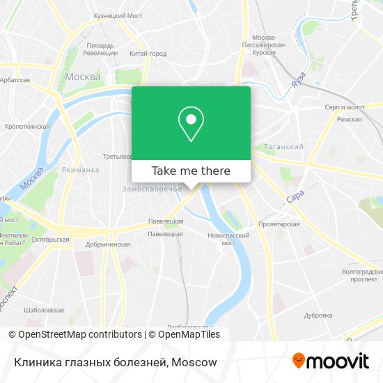 Клиника глазных болезней map