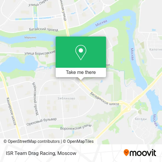 ISR Team Drag Racing map