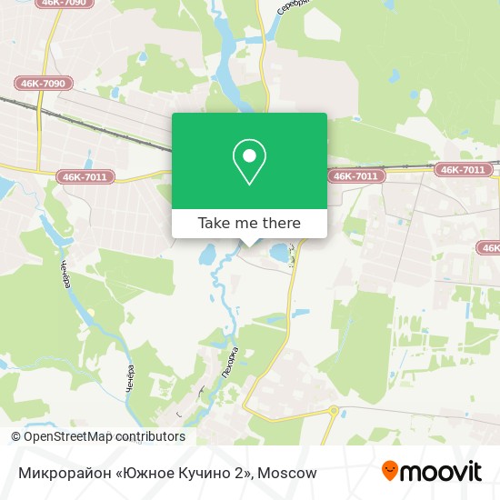 Микрорайон «Южное Кучино 2» map