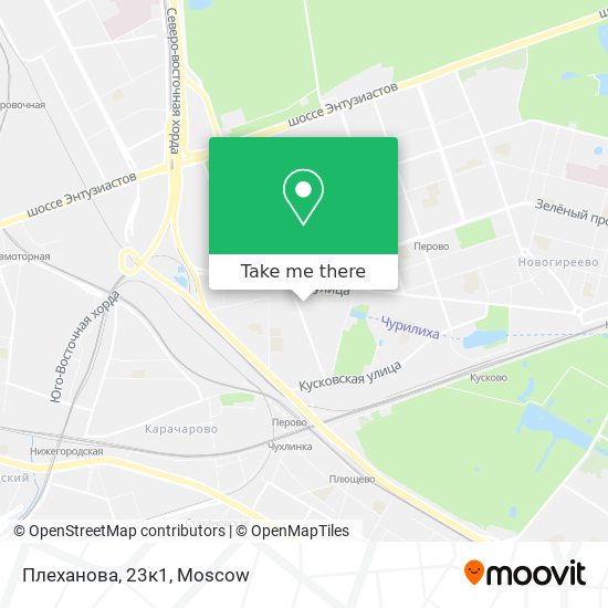 Плеханова, 23к1 map