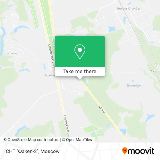 СНТ "Факел-2" map