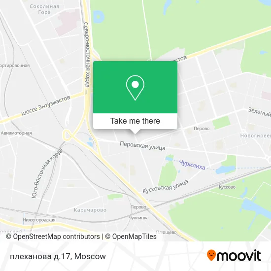 плеханова д.17 map