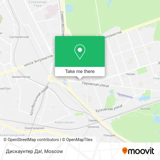 Дискаунтер Да! map