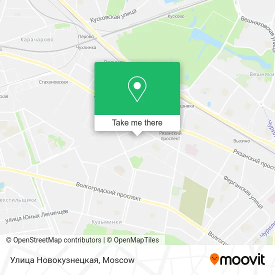 Улица Новокузнецкая map