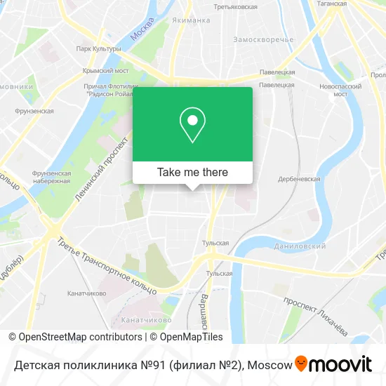 Детская поликлиника №91 (филиал №2) map