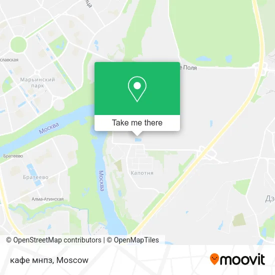 кафе мнпз map