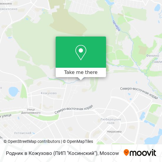 Родник в Кожухово (ПИП "Косинский") map